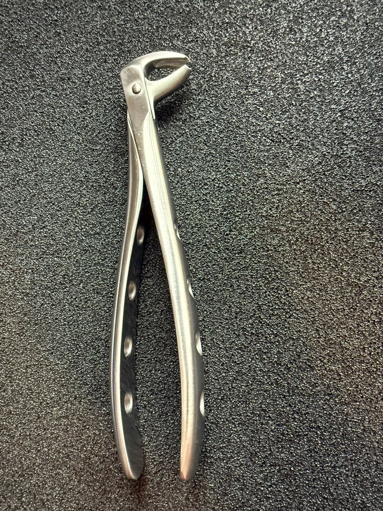 Nordent FE13X Dental Extraction Forcep Lower Molar, Bird Beak, English NEW