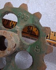 Antique Gears / Cogs Stamped JD B 114 – 60B Unsure of Machinery They Are Off Of