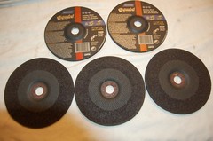 Norton Gemini 7″ X 1/4″ X 7/8″ Grinding Wheels (Qty of 5)