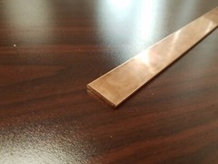 Copper 110 Flat Bar 1/8″ x 1″ x 12″-Long — .125″ x 1″ Copper Bus Bar