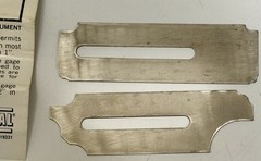 Fibre-Metal Products Weld Fillet Gauge 7 Pc Set Vintage Inspection Tool w/ Paper