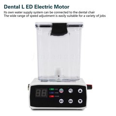 Dental LED Electric Motor System Micromotor & Water Tank For Practice/Handpiece