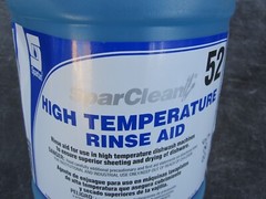 Spartan Chemical Co. SparClean 52 1 Gallon High Temperature Rinse Aid