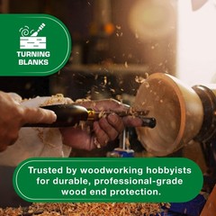 Log & Lumber end Grain Sealer – Prevents up to 90% of end Checks 1 Quart