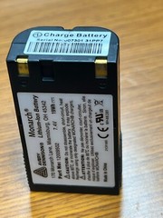 👀 AVERY DENNISON MONARCH PAXAR LITHIUM-ION BATTERY PACK 7.4V 12009502