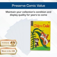 BCW Silver Comic Book Backing Boards 7 x 10.5 – 100 Pack | Certified Acid-Free