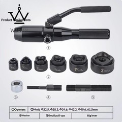TP-8C Punching Soft Steel Plates Manual Hydraulic Integral Hole Punching Tool