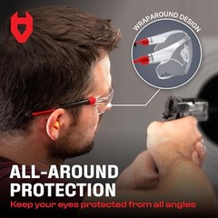 Nocry Clear Safety Glasses for Men and Women with Anti-Fog and Scratch Resistant