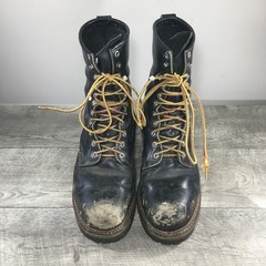 Mens Red Wing Shoes 2218 Logger Steel Toe Leather Work LoggerMax Boots Size 9.5
