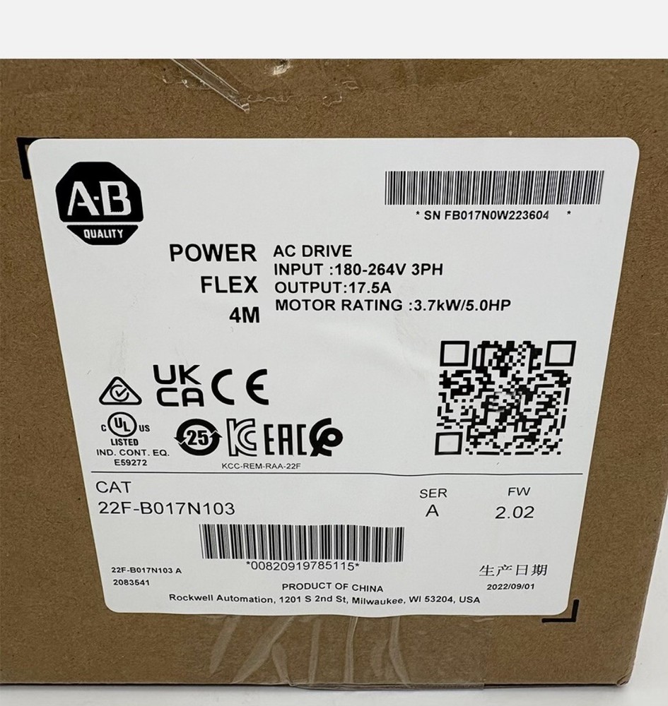 Vfd Drive Allen Bradley