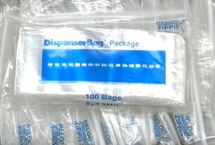 2000 RELOC ZIPPIT Bags 2×3 CLEAR 2MIL Reclosable Poly Baggies 2″x 3″ 2,000 Pcs