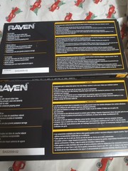 2 Boxes of 100 SAS Raven 6 MIL Size L Gloves-200 Total Gloves