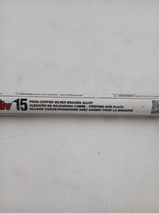 Harris Stay-Silv 15 .050″ x 1/8″ Silver Brazing Alloy 61035 Tube Of 28 15620F1