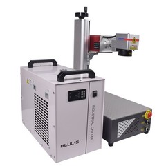 CRS 10W UV Laser Marking Machine S&A Chiller F Leather Glass Wood Acrylic Metal