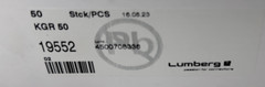 *Lot of 5* Lumberg KGR 50 19552 IP40 Chassis Socket Pcb B Mount