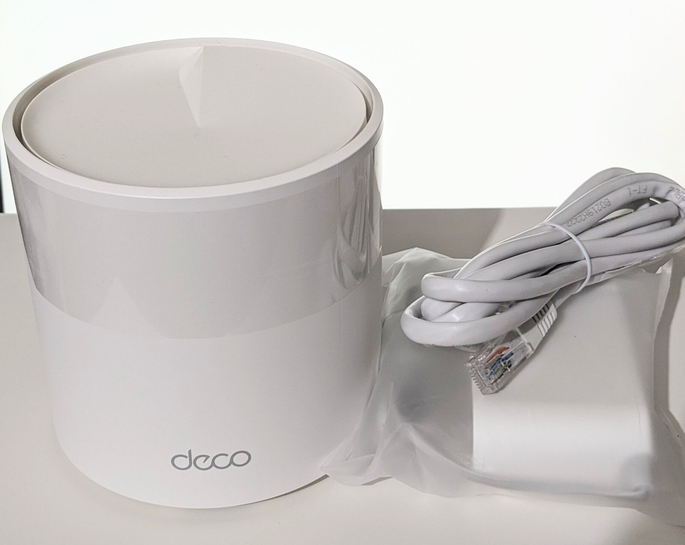 Single Unit NoBox TP-Link Deco X60 AX3000 Wi-Fi-6 Router Mesh Access Point NEW
