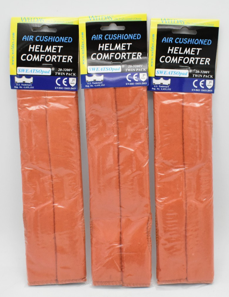 6 Pieces Weldas SWEATSOpad Welding Hard Hat Comforter Sweat Band 20-3200V