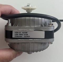 YZF6-13 Condenser Fan AC Motor 1550 RPM 120V 60HZ 33W 0.55A, 1759-686 Evapora…