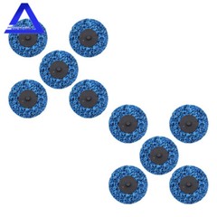 10 Pack 3″ Blue Quick Change Easy Strip & Clean Discs For Paint Rust