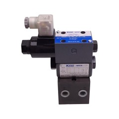 Tokyo Keiki DG4V-3-2A-U-H-100 Solenoid Valve, 35MPa, 3/8in NPT, 24VDC Coil