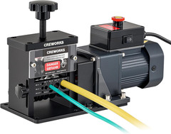 CREWORKS Automatic Wire Stripper Machine, 8 Channel Electric Wire Stripping Mach