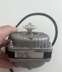 YZF6-13 Condenser Fan AC Motor 1550 RPM 120V 60HZ 33W 0.55A, 1759-686 Evapora…