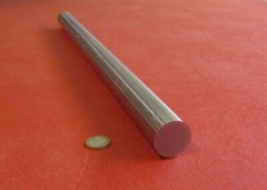 4140 Alloy CF Steel Rod Round Bar, 1 3/8″ Dia. x 2 Ft Length
