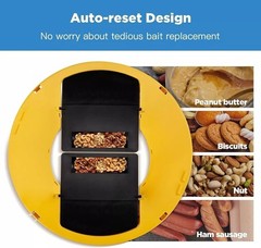4-PACK Bucket Lid Mouse Rat Trap Bucket Mousetrap Catcher US FAST SHIPPING🔥