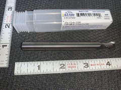 Corner Radius End Mill 3/8″ Dia 1/2″ cut 0.0150″ Radius, 2FLUTE Solid Carbi USA