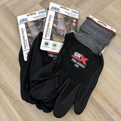 3 Pairs – GRX Professional Series 400 Breathable Nitrile Glove GRXPRO400L Size:L