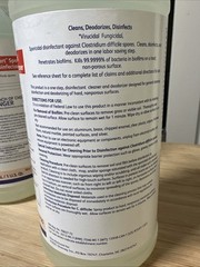 Diversey Avert Sporicidal Disinfectant Cleaner – 2 Pack – 32oz Bottles
