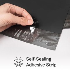 19 x 24 Poly Mailers Shipping Mailing Packging Plastic Envelope Bags Black 200