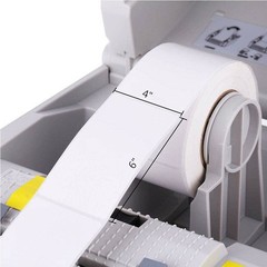 2~6 Rolls 4×6 Direct Thermal Shipping Labels For Zebra ZP450 2844 GK420D Eltron