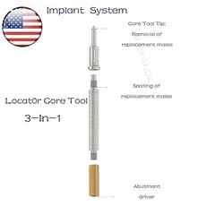 US Locator Tapered Abutment 1-5.0mm height for Zimmer TSV3.5 Mis Adin Implants