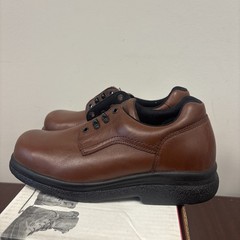 Red Wing Men’s Safety SD Oxford Brown USA Made Size 8.5 D US