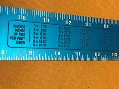 5x Pack Lot Empire True Blue 16″ x 24″ Hi-Vis Laser Etched Framing Square 1190