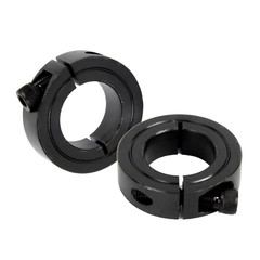 1″ Bore Single Split Set Screw Shaft Collar OD 1-3/4″ Width 1/2″ (4 PCS)