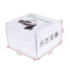 Dental Medical Surgical Headband Binocular Loupes 3.5X-R with Head Light Lamp