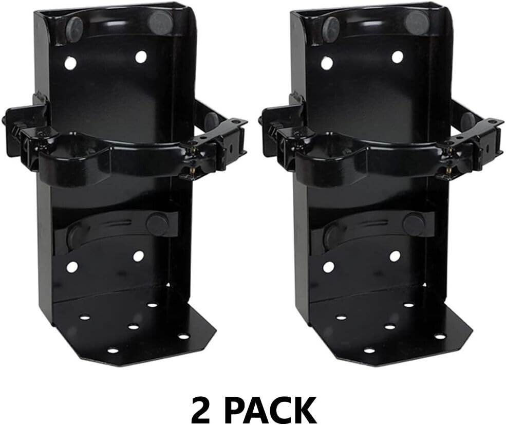 ✅🔥🧯2 PACK-H.D. WATER FIRE EXTINGUISHER OUTDOOR/RUNNING BOARD VEHICLE BRACKETS