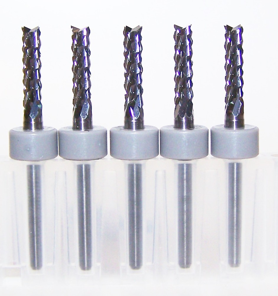 (5) 3.00mm (.1181″) DIAMOND-CUT CARBIDE ROUTER BURRS Kyocera 2100.1181.394