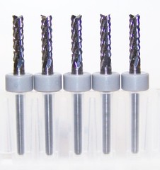 (5) 3.00mm (.1181″) DIAMOND-CUT CARBIDE ROUTER BURRS Kyocera 2100.1181.394