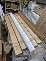 LED Strip Light 4FT 50/40/30W AC120-277V Selectable 3500K 4000K 5000K