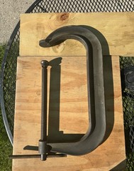 Crescent /Armstrong 12 in. C-Clamp Deep Throat Drop Forged 78-412 Made in USA