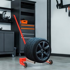 Wheel Dolly 330 LBS Adjustable Rolling tire dolly for tires 6.5 to 31.5 inches