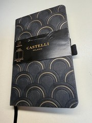 Castelli Milano Copper & Gold Pocket Notebook Journal 192 Pages Made Italy