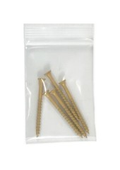 100 Heavy Duty Resealable Zipper Zip Top Lock 3″x4″ Plastic PCGS FDA Bags 8 MIL