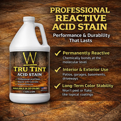 Walttools – Concrete ACID Stain – Tru Tint – Redwood