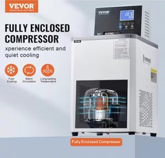 6L -20℃ ~100℃ Lab Cooling Chiller Circulator Recirculating Chiller Heating Bath