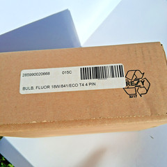 Lot of 10 GE F18DBX/841/ECO4P Ecolux 18W 4 Pin CFL 97601 Lamps – NOS