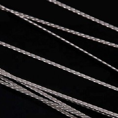 20Pcs Dental Orthodontic Retainer Lingual Wire Flat Strand 0.010″*0.028″ 2 tubes